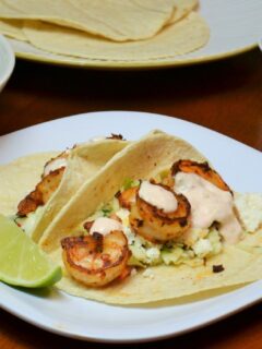 Spicy Shrimp Tacos