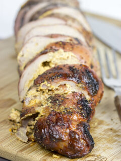 Bacon Wrapped Stuffed Pork Tenderloin Pic