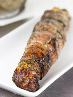 Bacon Wrapped Stuffed Pork Tenderloin Picture