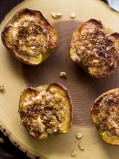 Cheesecake Stuffed Baked Apples Image