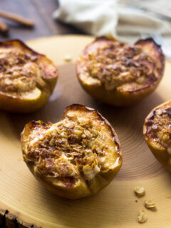 Cheesecake Stuffed Baked Apples Picture