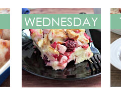 Comfort Food Weekly Meal Plan Photo