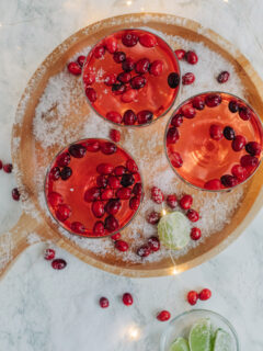 Cranberry Gimlet Picture