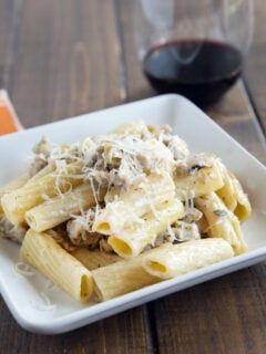 Creamy Sausage & Artichoke Pasta Photo