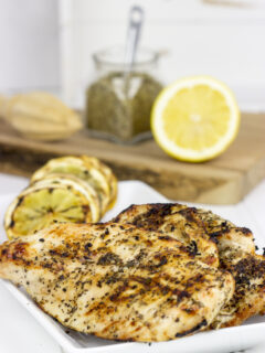 Easy Lemon Grilled Chicken Pic