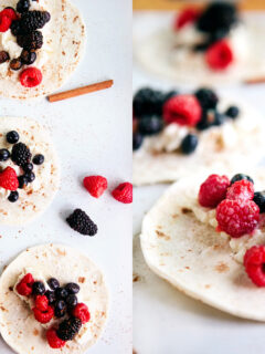 Fresh Berry Tacos Photo