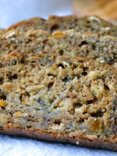 Healthy Peach Banana Bread Photo