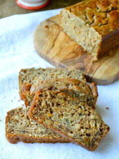 Healthy Peach Banana Bread Picture