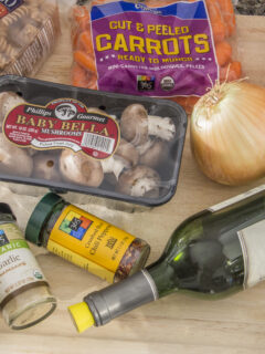 Meatless Chickpea Ragu Ingredients Photo