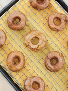 Old Fashioned Pumpkin Spice Doughnuts Image
