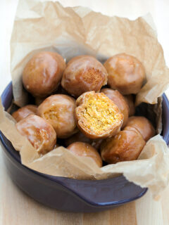 Old Fashioned Pumpkin Spice Doughnuts Picture