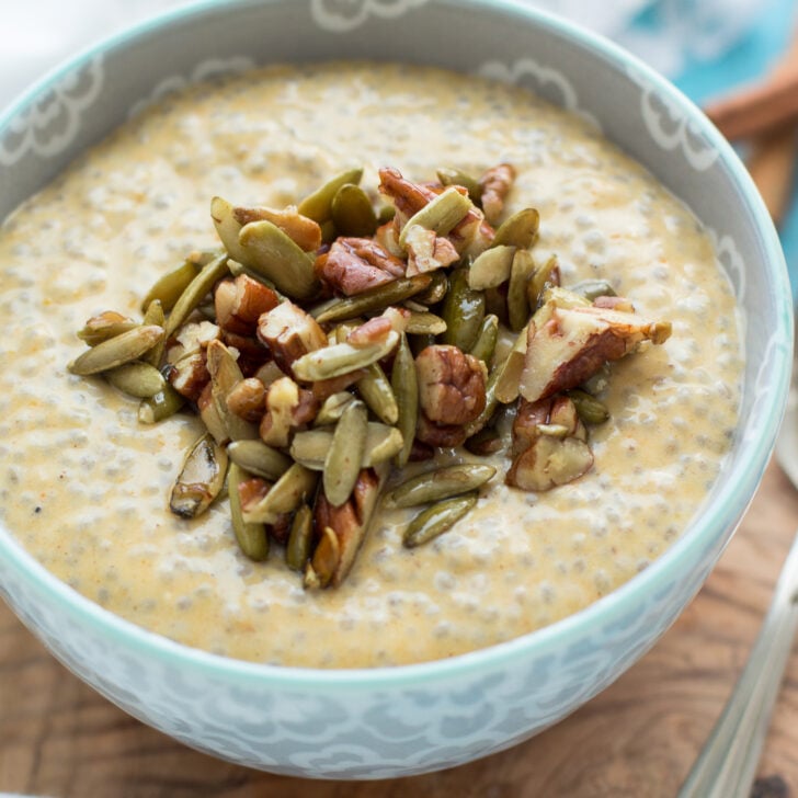 Pumpkin Chia Seed Pudding Photo