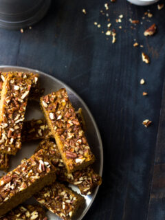 Pumpkin Protein Bars Image