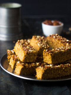 Pumpkin Protein Bars Picture