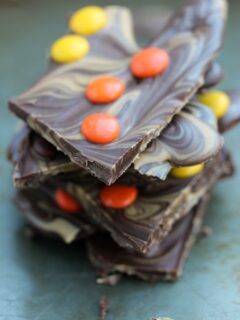 Reese's Pieces Chocolate Bark Picture