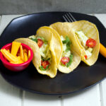 Scrambled Eggs and Avocado Breakfast Tacos Photo