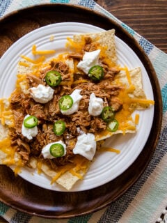 Shredded Chicken Nachos for Two Photo
