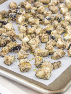 Baked Eggplant Bites Picture