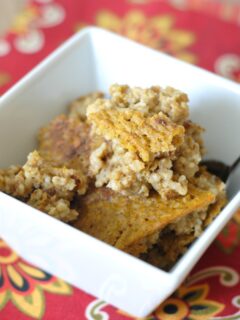 Baked Pumpkin Oatmeal Photo
