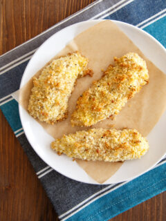 Cheesy Baked Chicken Tenders Picture