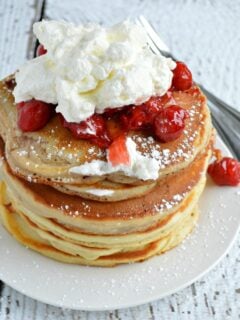 Cherry Pie Pancakes Photo