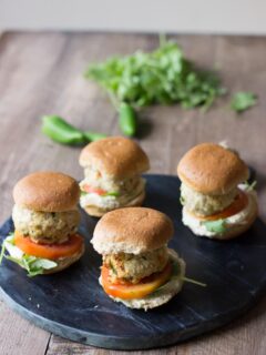 Chicken Meatball Sliders Image