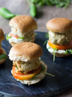 Chicken Meatball Sliders Photo
