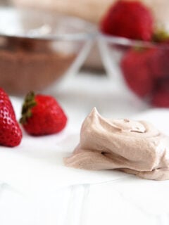Chocolate Whipped Cream Photo