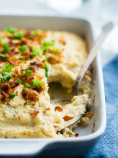 Goat Cheese Cauliflower Bake Picture