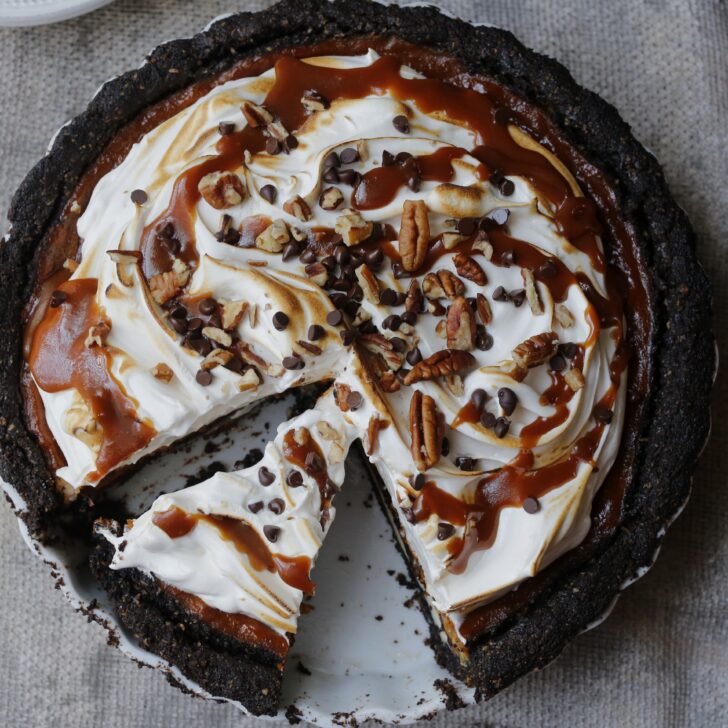 Layered Pumpkin Cheesecake Pie Photo