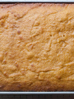 Pumpkin Sheet Cake Pic