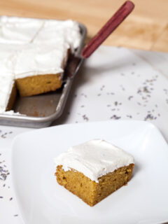 Pumpkin Sheet Cake Picture