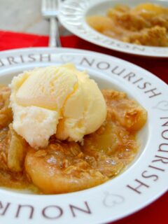 Snickerdoodle Cookie Dough Apple Crisp Image