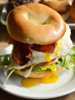 Breakfast Burger Photo
