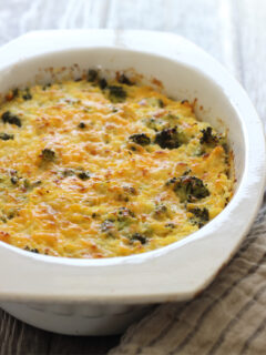 Broccoli Cheddar Spaghetti Squash Bake Pic