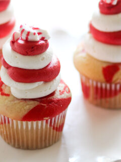 Candy Cane Cupcakes Image