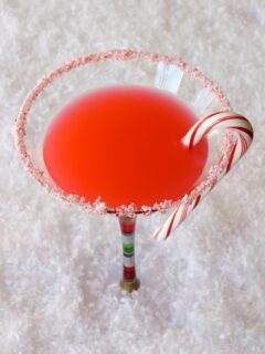 Candy Cane Martini Image