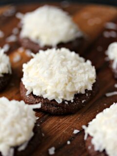 Chocolate Coconut Cookies Image