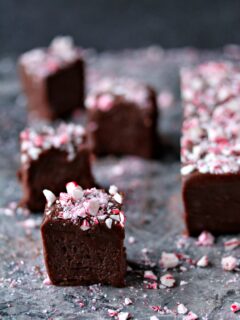 Chocolate Peppermint Fudge Image