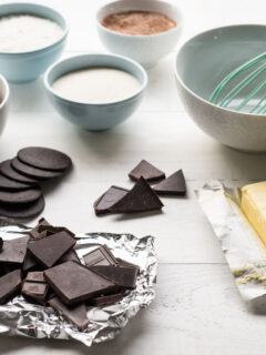 Chocolate Rum Balls Ingredients Photo