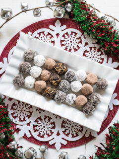 Chocolate Rum Balls Pic