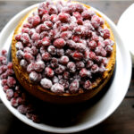 Cranberry Eggnog Cheesecake Photo