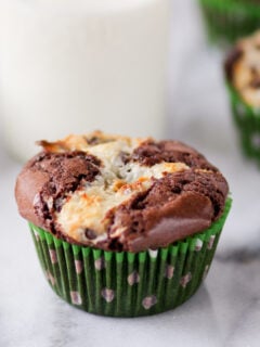 Cream Cheese Brownie Cupcakes Photo