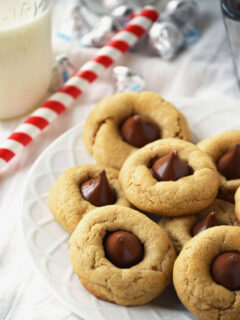 Gluten Free Peanut Butter Blossom Cookies Image
