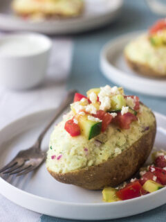 Greek Twice Baked Potatoes Picture