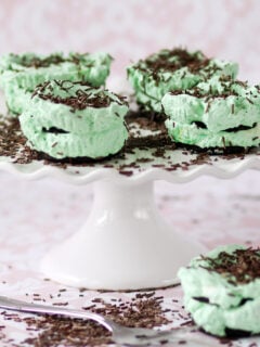 Mint Chocolate Ice Box Cupcakes Photo