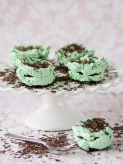 Mint Chocolate Ice Box Cupcakes Pic