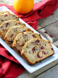 Orange Cranberry Bread Picture