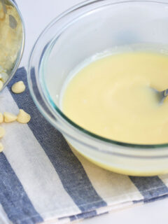 White Chocolate Ganache Pic