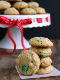 White Chocolate Peppermint Mocha Cookies Image